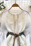 Beautiful A-Line Long Sleeve Fashion Dress HZ0429