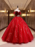 Burgundy Velvet Tulle Long Formal Dress, Burgundy Off Shoulder Prom Dress HZ0429